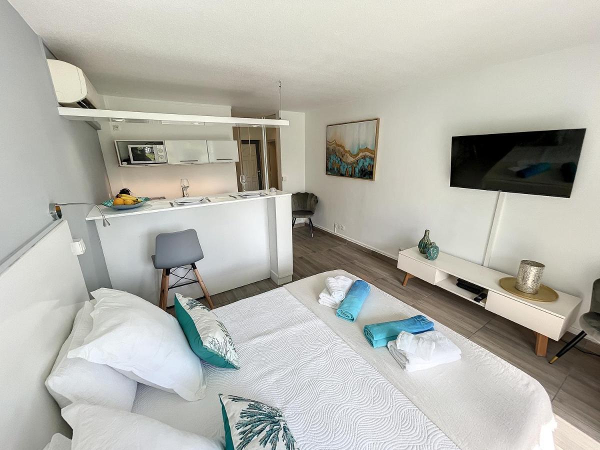 Blue Paradise Studio Avec Acces Privatif Plage Le Gosier  Luaran gambar