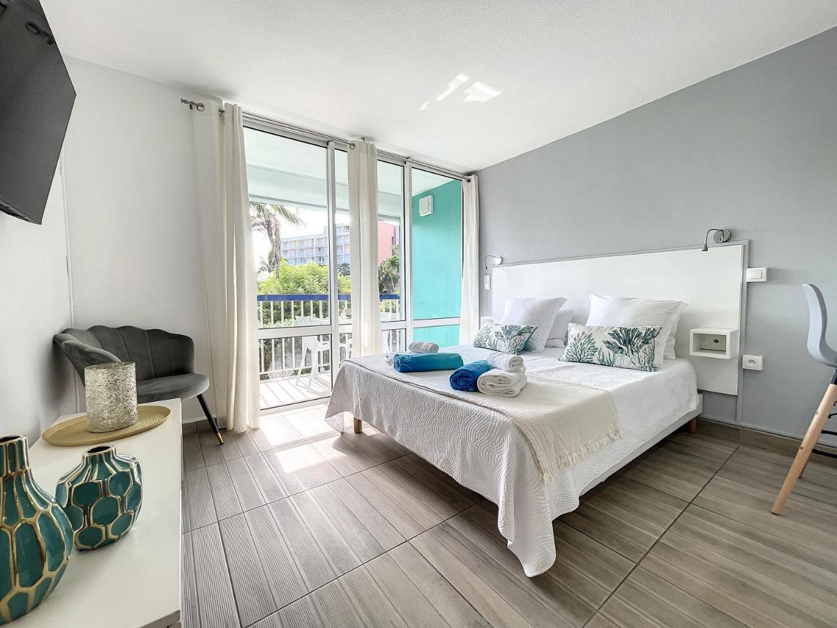 Blue Paradise Studio Avec Acces Privatif Plage Le Gosier  Luaran gambar